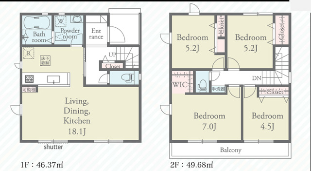 リナージュネクスジー熊本北区麻生田５丁目　第１期の画像2