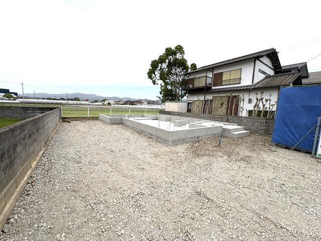 基礎工事完了風景のスライド画像