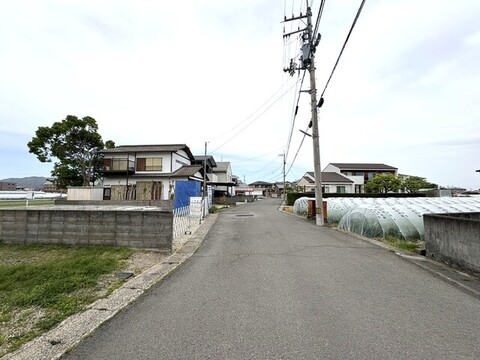前面道路風景（北方面）