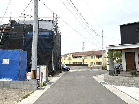 前面道路風景（北方面）
