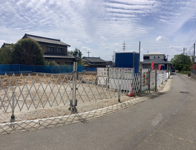 造成工事完了。<br>着工しました。のスライド画像