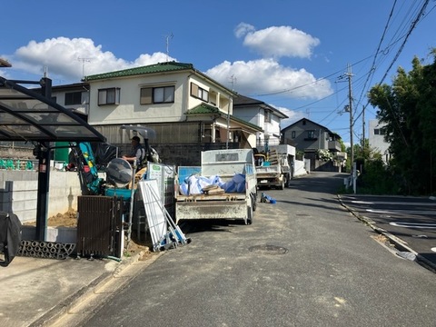 現地1（前面道路含む）