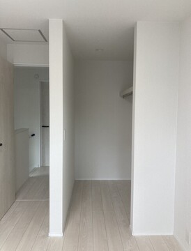3階洋室6.6帖　大容量の収納が可能なクローゼット