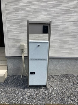 置き配の心配なし。しっかり受け取り♪