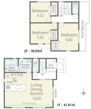 2号棟　間取り図