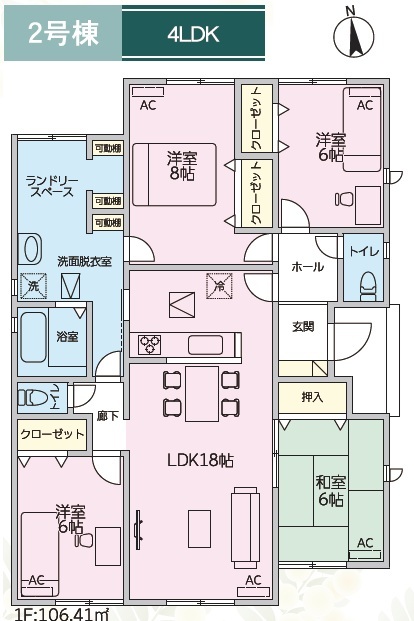 リナージュ津島市神尾町０１期の画像2