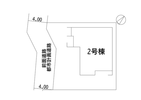 ２号棟区割図