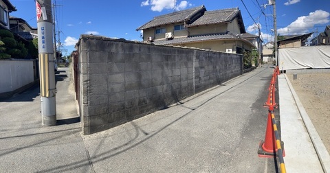 前面道路含む現地2