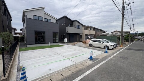 １号棟・２号棟前面道路