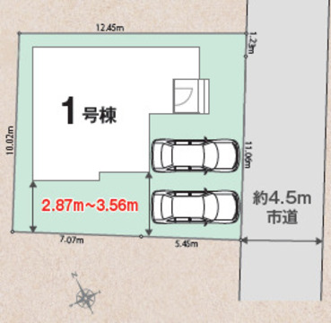 【1号棟】区画図