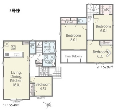 3号棟間取り