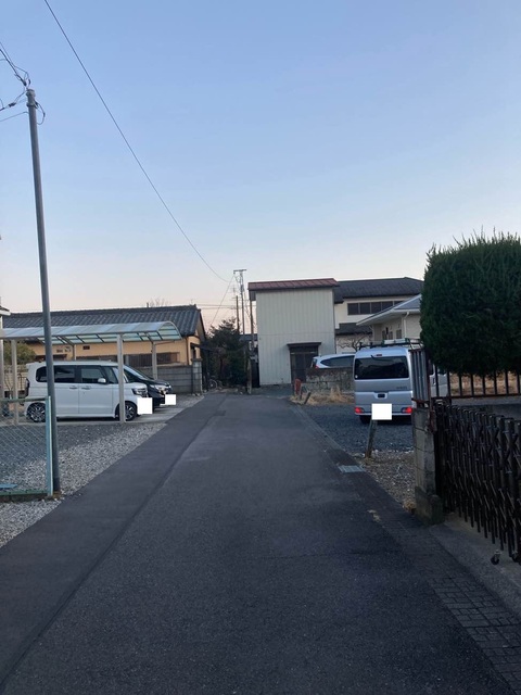 前面道路のスライド画像