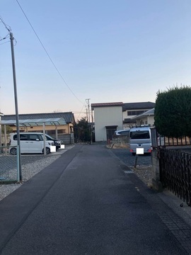 前面道路