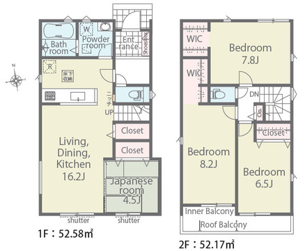 【1号棟】間取図