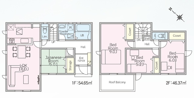 リナージュネクスジー桐生市相生町２丁目０１期の画像2