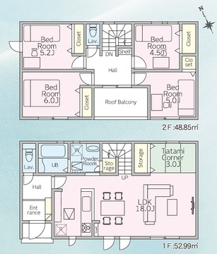 2号棟間取り図
