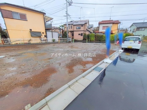 ９号棟　現地土地写真