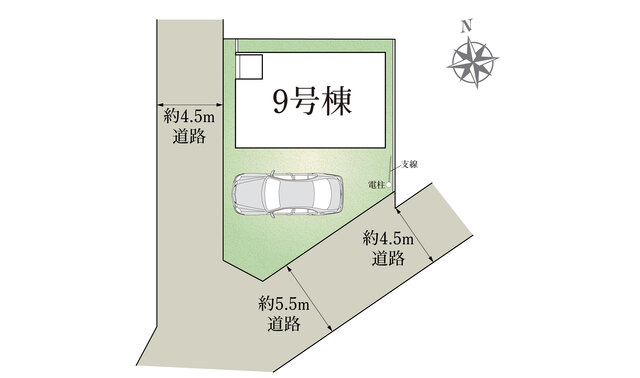 ９号棟　区画図のスライド画像