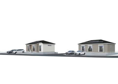 １号棟・９号棟　完成予想図