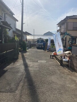 【1号棟】前面道路