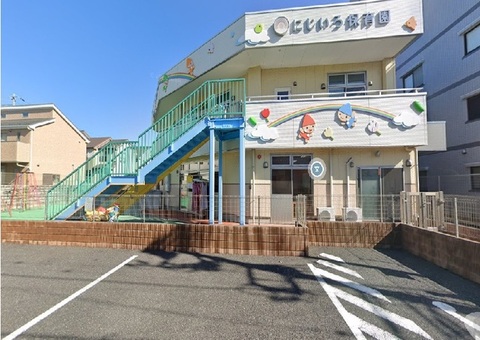 草加にじいろ保育園：400m