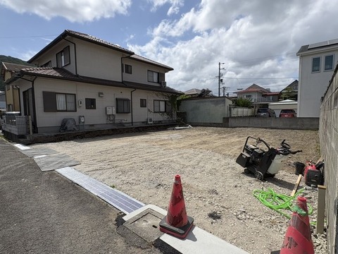 着工・造成前風景（北東側より）