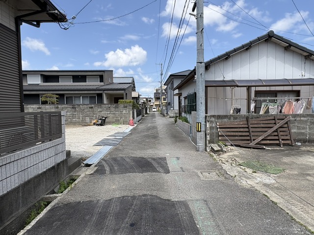 前面道路（北方面）のスライド画像