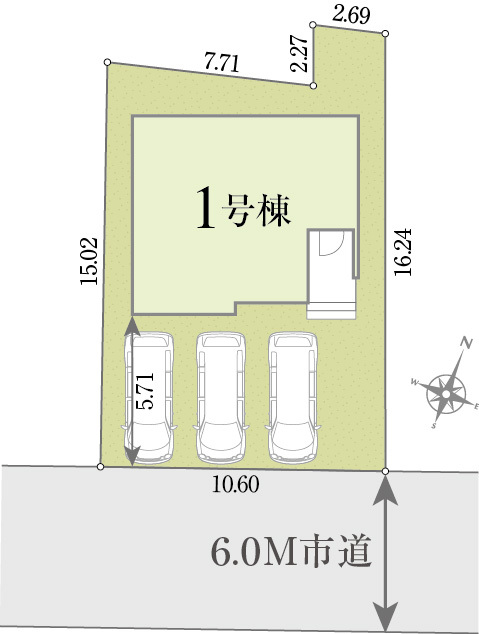 区画図のスライド画像