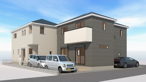 完成予想図3（連棟）