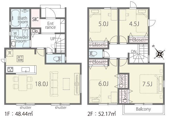 区画図のスライド画像