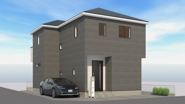 完成予想図2（1号棟）のスライド画像