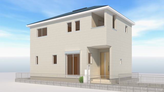 完成予想図2（2号棟）のスライド画像