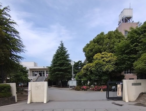 上沖小学校のスライド画像