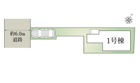 １号棟　区割図