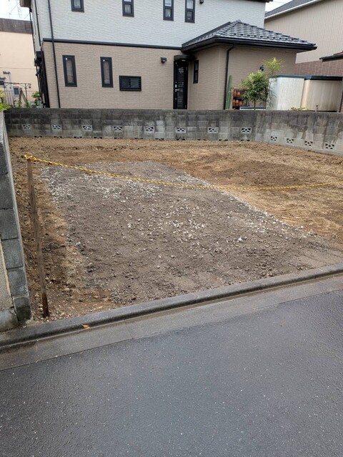 １号棟　現地土地写真のスライド画像