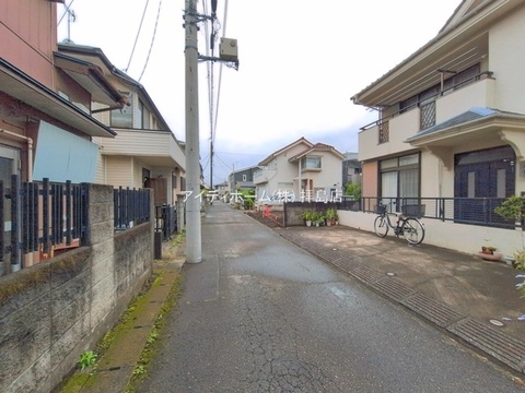 １号棟　現地土地写真