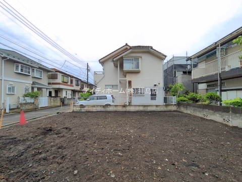 １号棟　現地土地写真