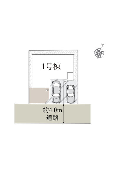 １号棟　区画図のスライド画像