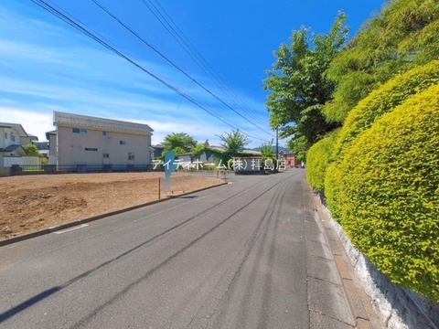 １号棟　現地土地写真