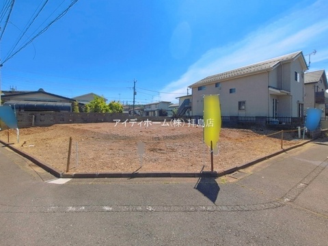 １号棟　現地土地写真