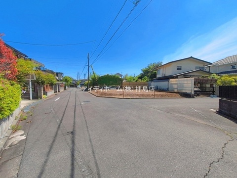 １号棟　現地土地写真