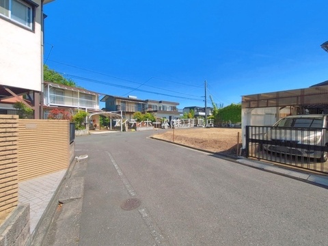１号棟　現地土地写真