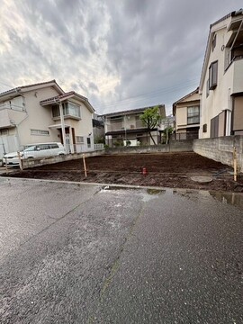 １号棟　現地土地写真