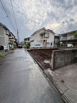 １号棟　現地土地写真