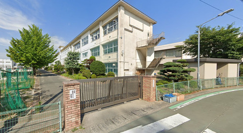 小坂井中学校：800m