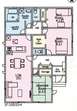 ４号棟　間取り図