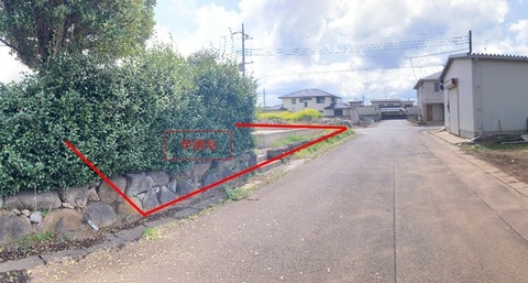 【1・2号棟】前面道路