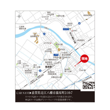 現地案内図