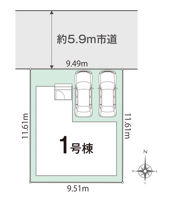 区画図のスライド画像