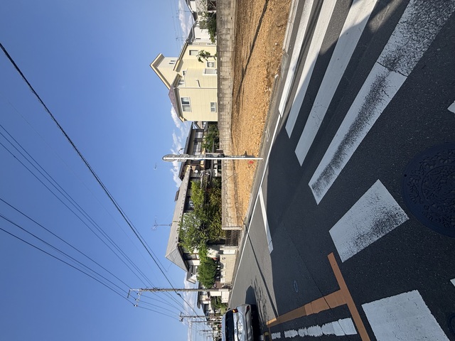 ①号棟現地土地写真のスライド画像